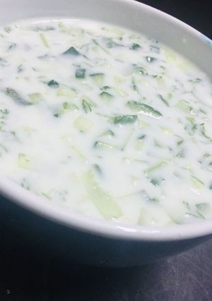 صورة لوصفة سلطة خيار بالزبادي ❤️