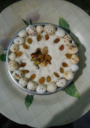A picture of Makhane ki kheer.