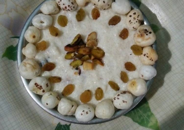 Makhane ki kheer