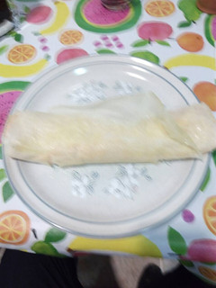 Una foto de Rollitos de masa brick con relleno de calabaza y queso al gusto de tomate