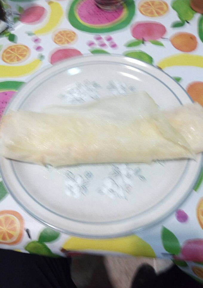 Una foto de Rollitos de masa brick con relleno de calabaza y queso al gusto de tomate