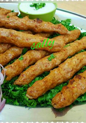A picture of Grilled Chicken Kebabs (Chicken Kofta).