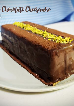 Foto resep No Bake Chocolate Cheesecake