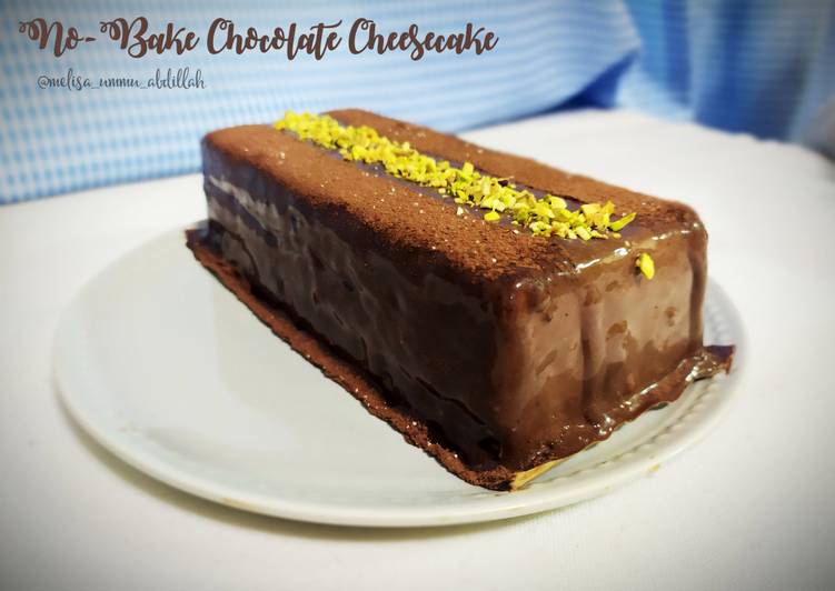 No Bake Chocolate Cheesecake