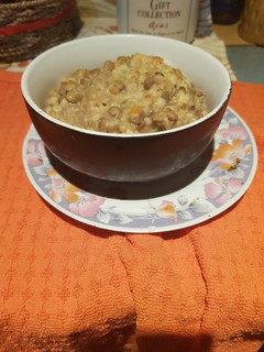 Una foto de Lentejas con arroz