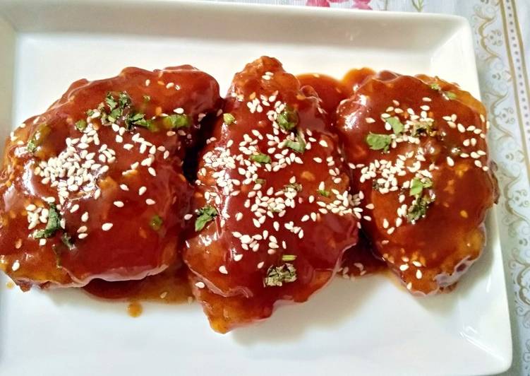 Resep masakan Dakgangjeong | Cara Membuat Dakgangjeong Yang Enak dan Simpel