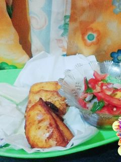 Foto resep Lalapan ayam sambal mentah