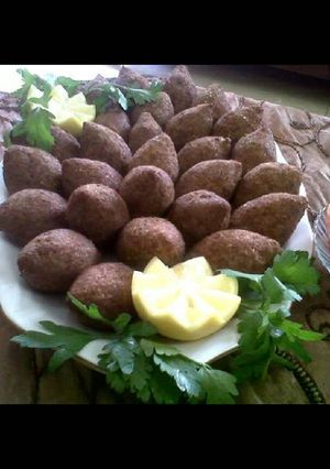 صورة لوصفة طريقة عمل كبة مقلية