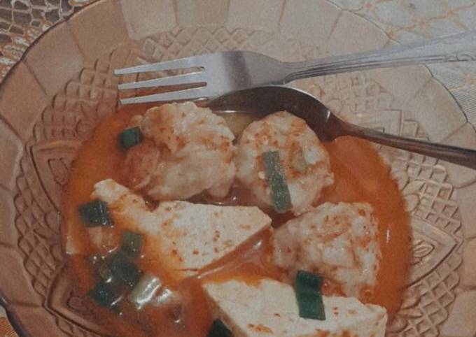 Resep Tahu, Dimsum Kuah Pedas oleh Windia's Diary - Cookpad