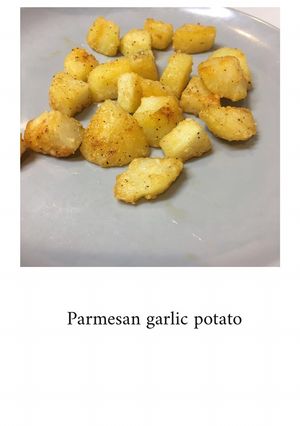 Foto resep Parmesan garlic potato - mpasi 12m+