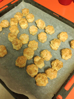 Una foto de Scones de queso