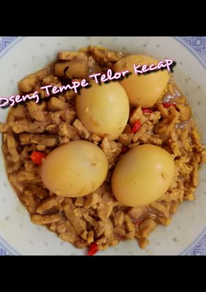 Foto resep Oseng Tempe Telor Kecap