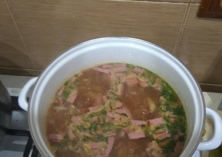 Суп солянка