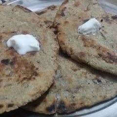 A picture of Chapati of pearl millet (bajra).