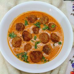 Navratri Special Raw Banana Malai Kofta A picture of Navratri Special Raw Banana Malai Kofta.