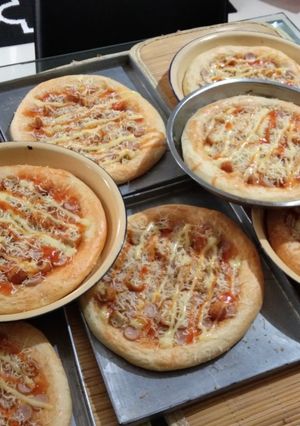 Foto resep Pizza roti by reseppapa
