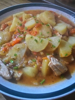 Una foto de Estofado de pollo