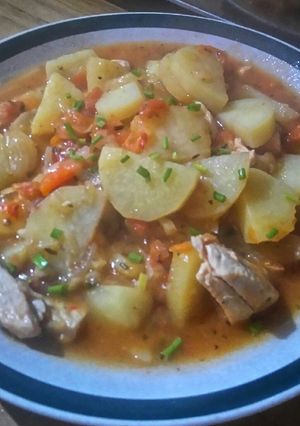 Una foto de Estofado de pollo