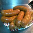 Chorizos caseros de cerdo