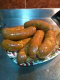 Chorizos caseros de cerdo