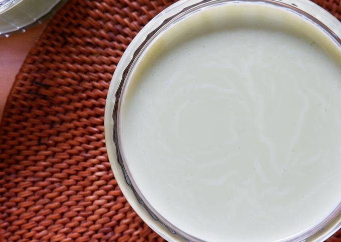 Bagaimana Membuat Green Tea Silky Pudding, Sempurna