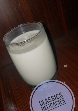 A picture of Kunun Aya(Tiger nut milk).