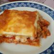 Lasaña de carne y verduras