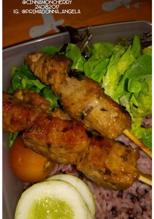 A picture of Simple Beef Satays.