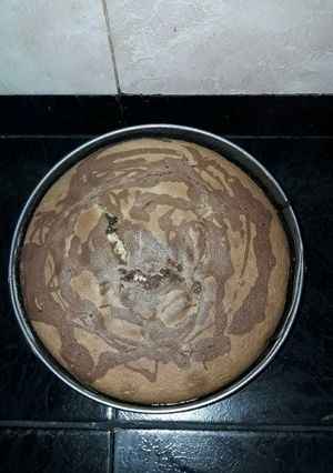 Una foto de Bizcochuelo semi marmolado, para merendar