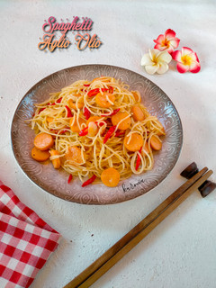 Foto resep Spaghetti Aglio Olio