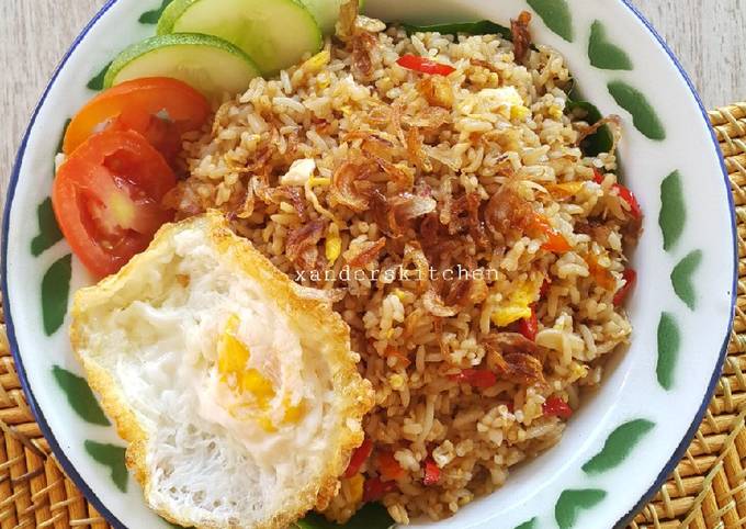 Resep NASI GORENG KAMPUNG ala Mama oleh Xander's Kitchen - Cookpad