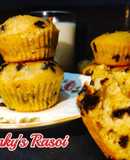 Choco chips banana muffins