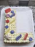 Letter Cake o torta Letra sin gluten