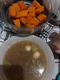 Foto resep Mpasi 6+ - Soup daging babi kaboncha