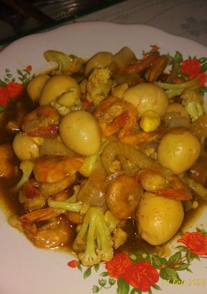 Foto resep Udang goreng mentega