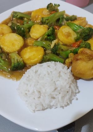 Foto resep Brokoli Thofu Saus Tiram