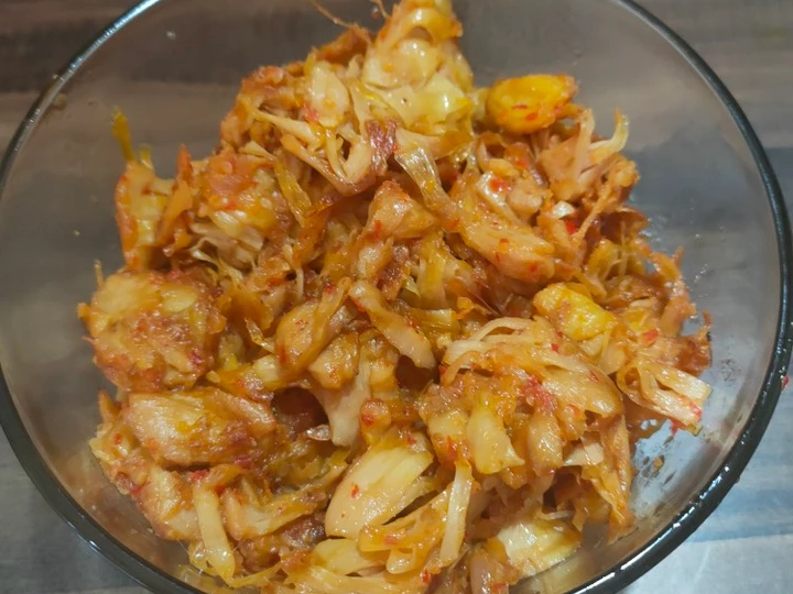 Cara Gampang Membuat Resep Sambal goreng Mandai yang Bisa Manjain Lidah Anti Ribet, Uenak Banget