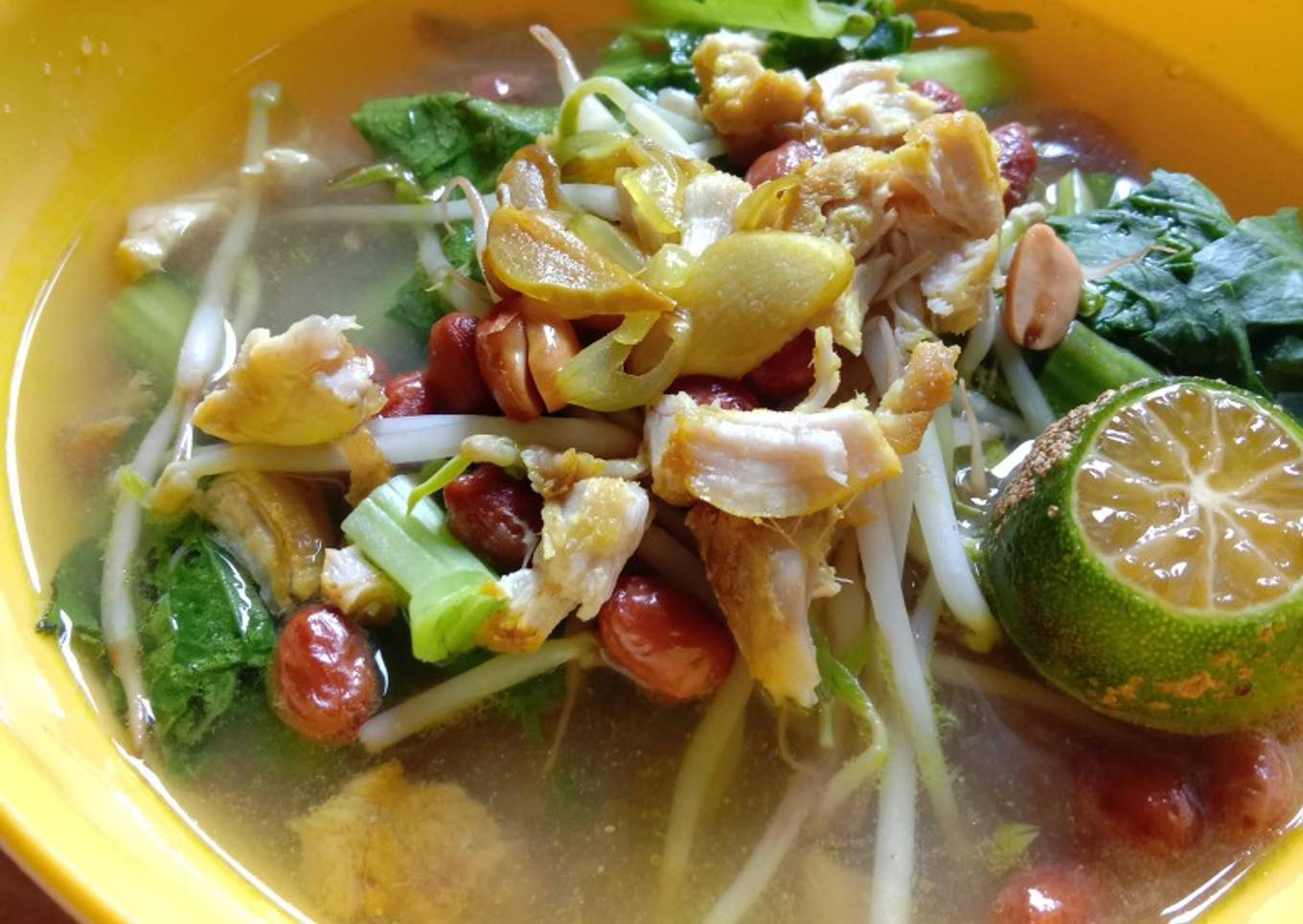 Mie sagu kuah soto