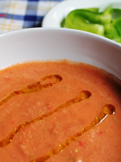Una foto de Gazpacho andaluz