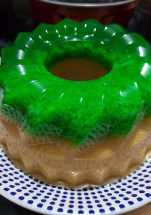 Foto resep Puding Lumut Mentega Karamel