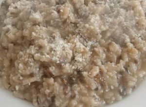 Foto principal de Risotto de champiñones portobello