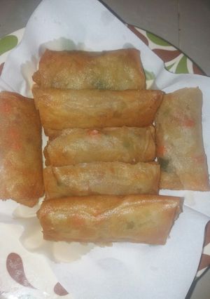 Foto resep Lumpia isi kornet sayuran