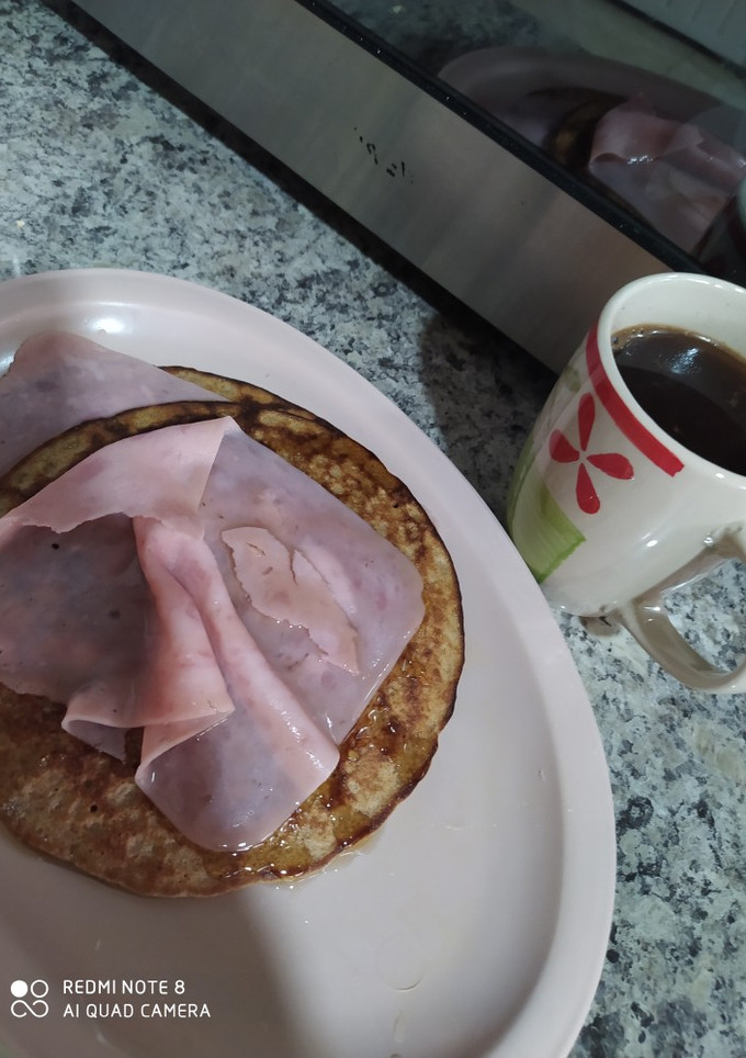 Una foto de Hot cakes saludables