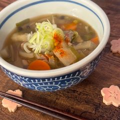 A picture of Japanese Suiton Soup.