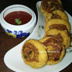 A picture of Pinwheel samosas #ramadankitayari.