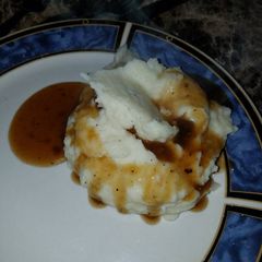 A picture of Deliciously simple homemade mashed potatoes.