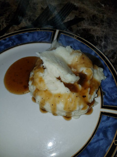 A picture of Deliciously simple homemade mashed potatoes.