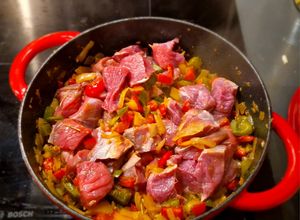 Une photo de Axoa, recette traditionnelle basque