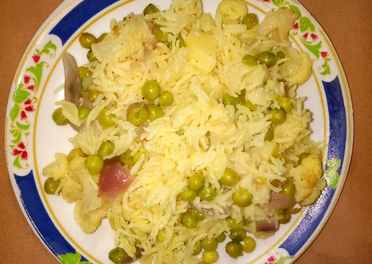 Easiest Way to Prepare Homemade Mix veg pulav
