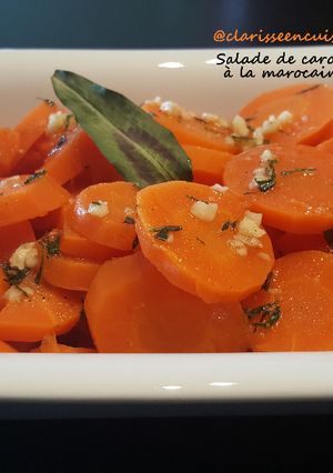 Une photo de Salade de carottes à la marocaine